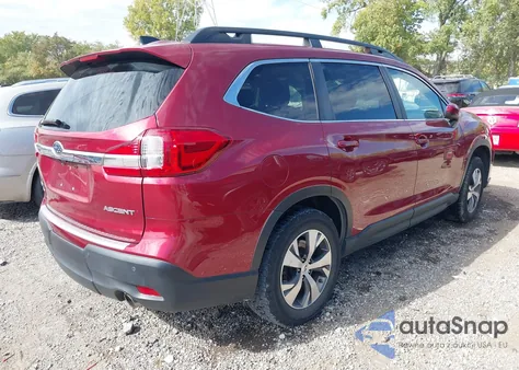 2019 Subaru Ascent Premium z USA, uszkodzony, nr VIN 4S4WMACD1K3477343